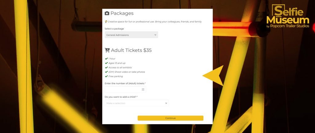 Selfie Museum Charlotte by Popcorn Trailer Studios, Charlotte Selfie Museum, check in selfie museum charlotte, Buy Tickets